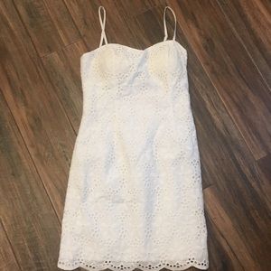 white Lilly Pulitzer dress